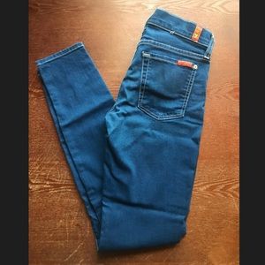 7 For All Mankind The Skinny Waist Size 25